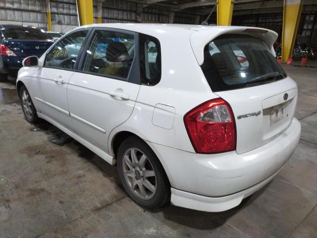 Photo 3 from auction – 2005 KIA SPECTRA5 with VIN KNAFE161755081667