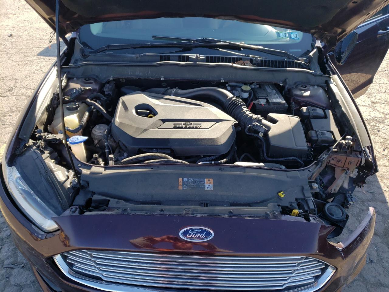Photo 7 from auction – 2013 FORD FUSION SE with VIN 3FA6P0HR8DR127793