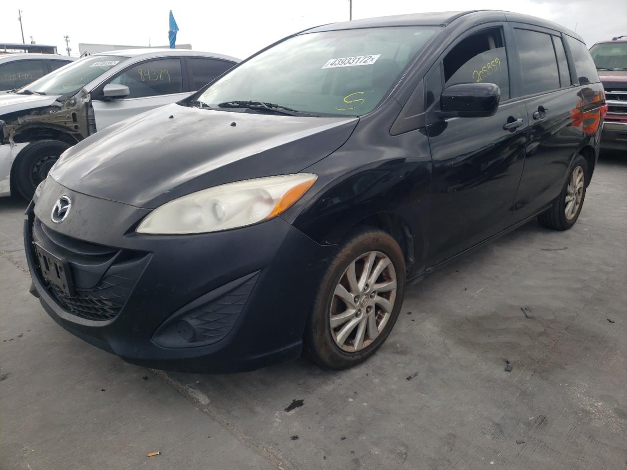 Photo 2 from auction – 2012 MAZDA 5 with VIN JM1CW2BL5C0112926