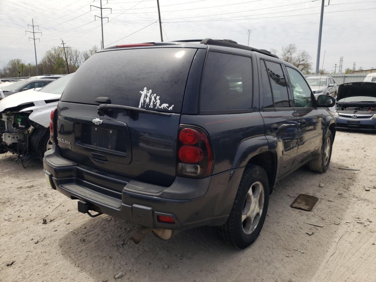 Photo 4 from auction – 2007 CHEVROLET TRAILBLAZE with VIN 1GNDT13S672198150