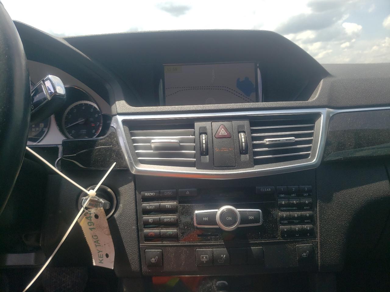 Photo 9 from auction – 2012 MERCEDES-BENZ E 350 with VIN WDDHF5KBXCA542580