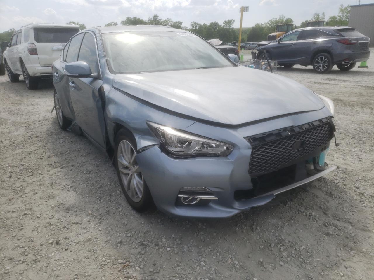 INFINITI Q50 BASE 2015 with VIN JN1BV7AP5FM358567 - Photo from auction