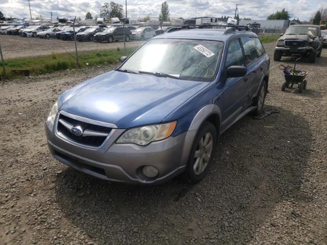 Photo 2 from auction – 2008 SUBARU OUTBACK 2. with VIN 4S4BP61C987350628