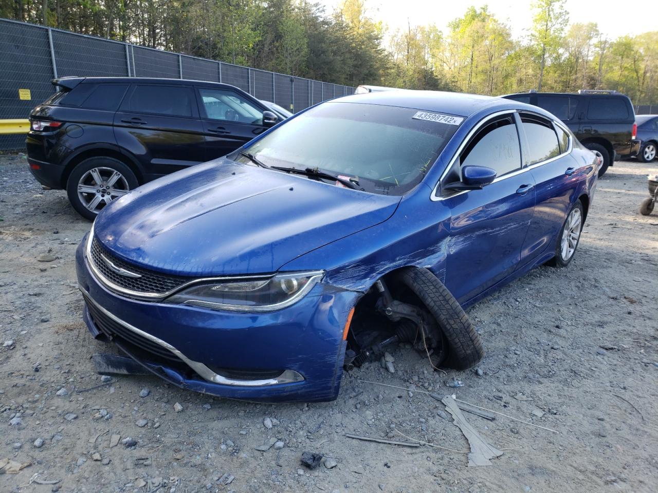 Photo 2 from auction – 2015 CHRYSLER 200 LIMITE with VIN 1C3CCCAB4FN748448