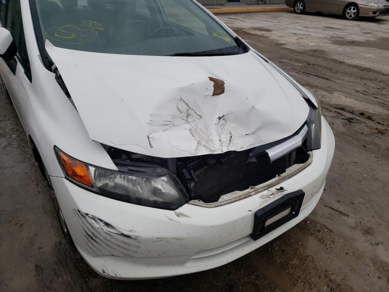 Photo 9 from auction – 2012 HONDA CIVIC LX with VIN 19XFB2F54CE103436
