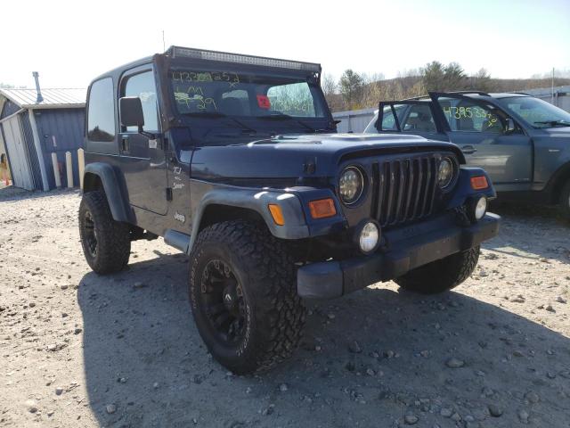 JEEP WRANGLER / 2000 with VIN 1J4FA49S2YP771804 - Photo from auction