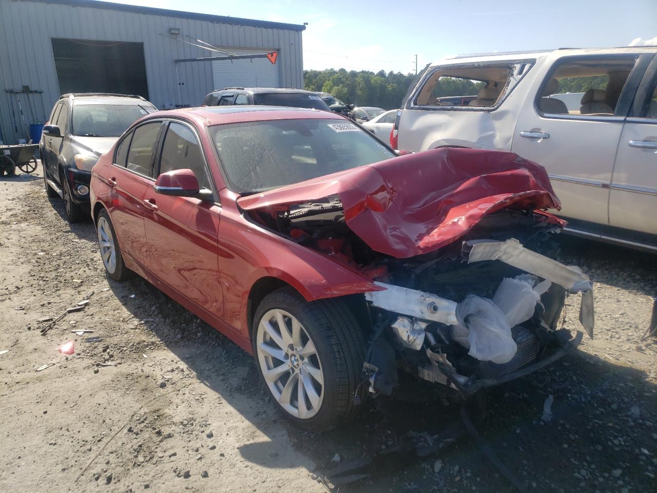BMW 328 I 2013 with VIN WBA3A5G50DNP18761 - Photo from auction