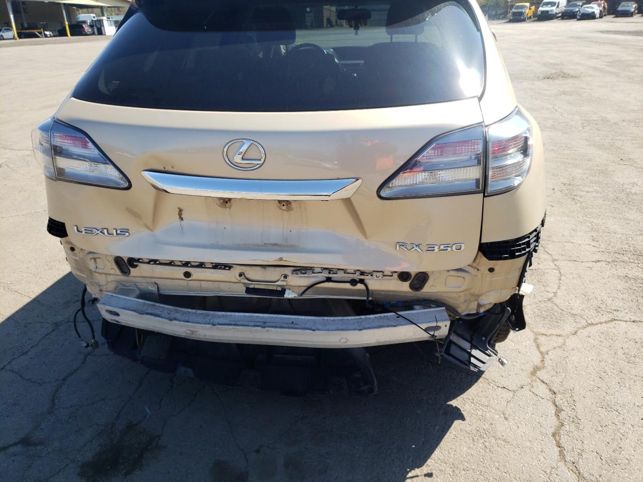 Photo 9 from auction – 2010 LEXUS RX 350 with VIN JTJZK1BA6A2403223