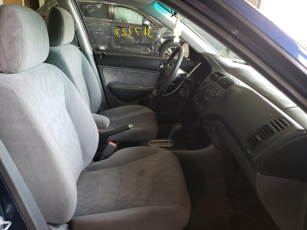 Photo 5 from auction – 2002 HONDA CIVIC EX with VIN JHMES26752S004230
