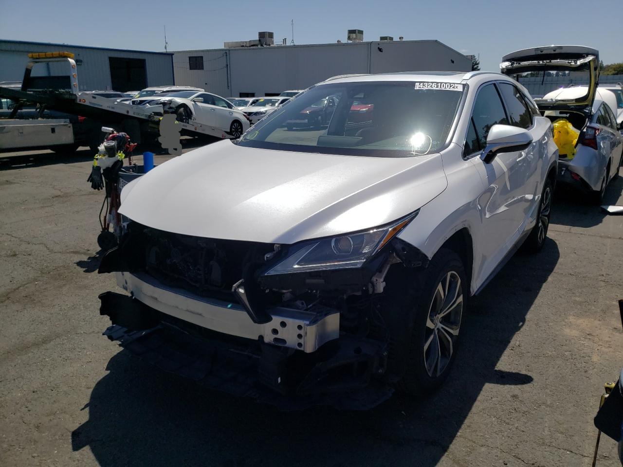 Photo 2 from auction – 2017 LEXUS RX 450H BA with VIN 2T2BGMCA1HC009660
