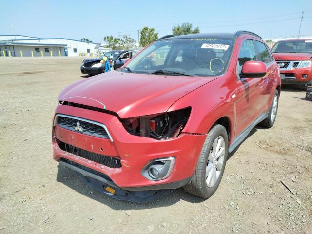 Photo 2 from auction – 2013 MITSUBISHI OUTLANDER with VIN 4A4AP4AU1DE012328