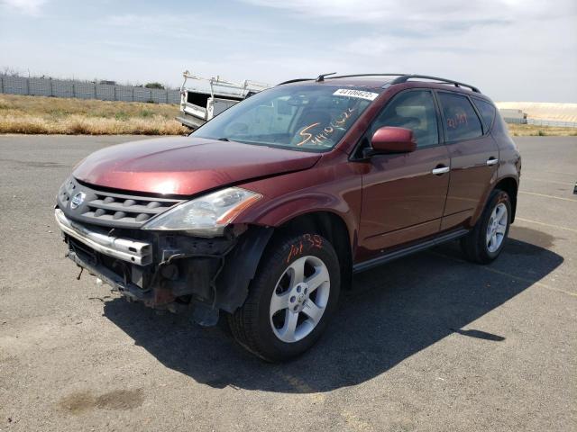 Photo 2 from auction – 2005 NISSAN MURANO SL with VIN JN8AZ08TX5W327720