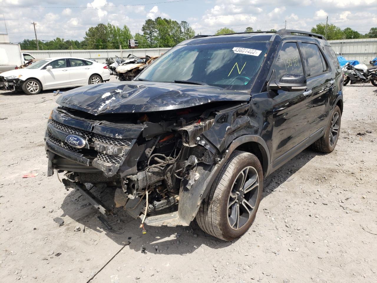 Photo 2 from auction – 2014 FORD EXPLORER S with VIN 1FM5K8GT9EGC20634