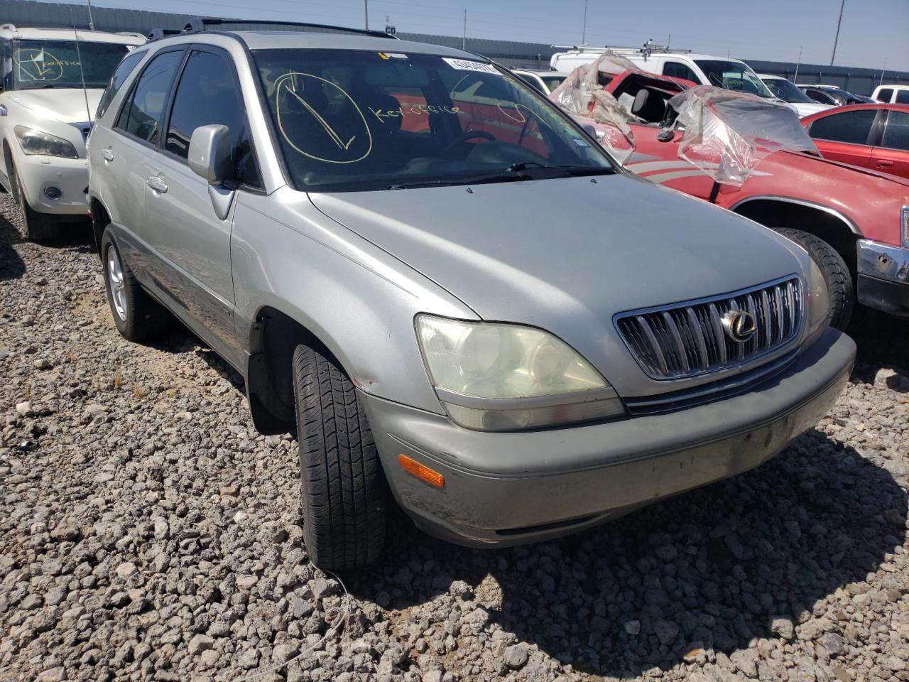 LEXUS RX 300 2003 with VIN JTJGF10U030156370 - Photo from auction