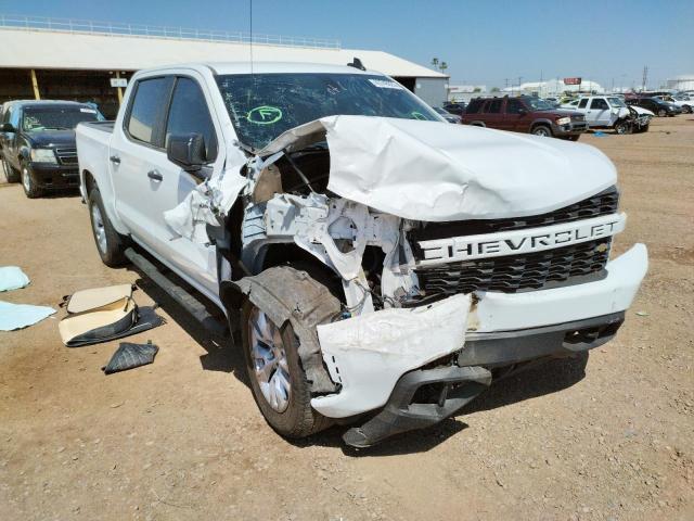CHEVROLET SILVERADO 2021 with VIN 3GCPWBEK6MG299403 - Photo from auction