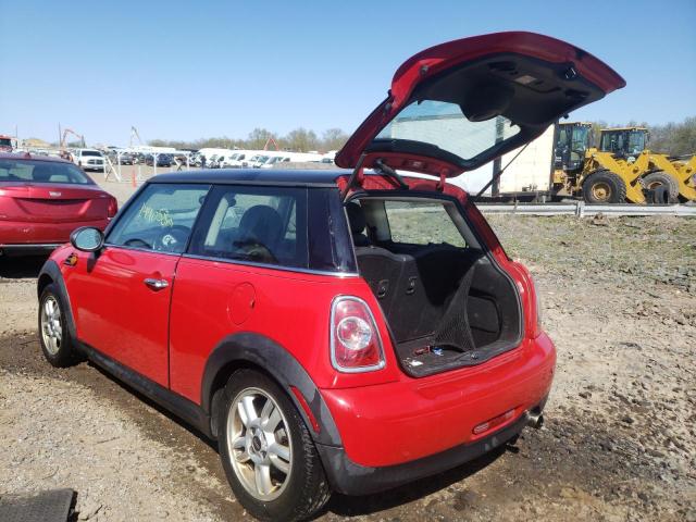 Photo 3 from auction – 2012 MINI COOPER with VIN WMWSU3C57CT368777