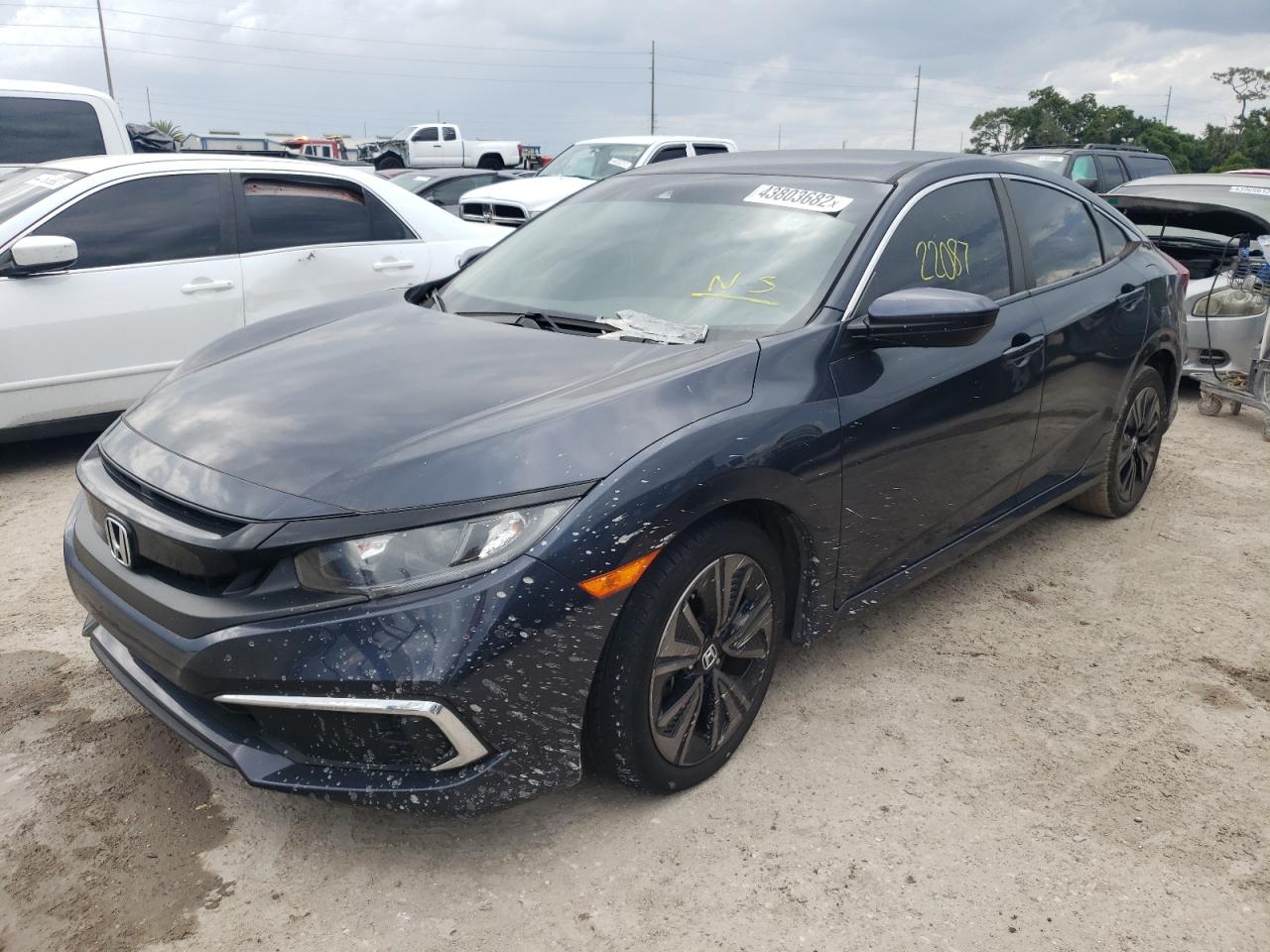 Photo 2 from auction – 2019 HONDA CIVIC LX with VIN 2HGFC2F62KH576861