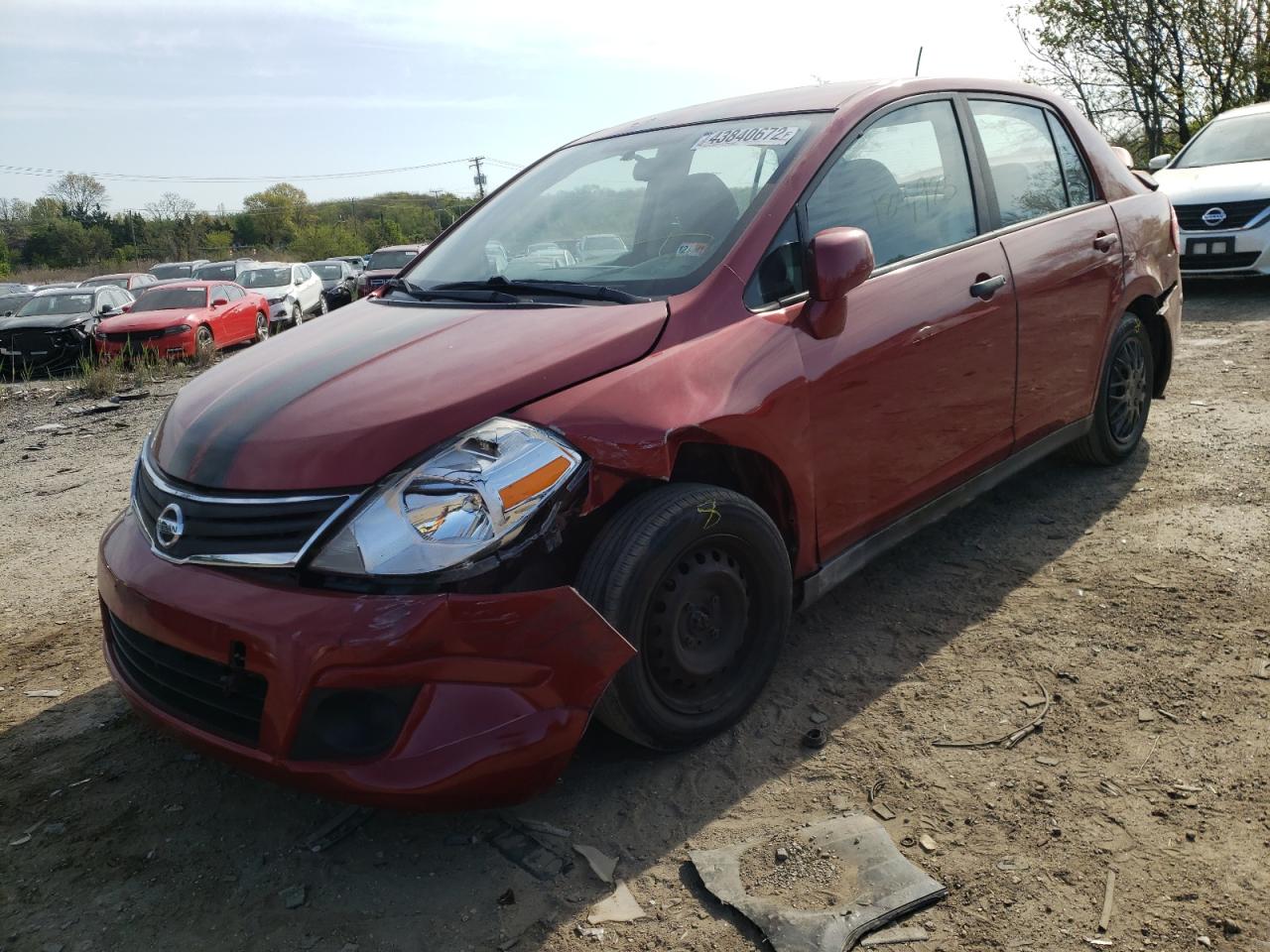 Photo 2 from auction – 2010 NISSAN VERSA S with VIN 3N1BC1AP2AL457000