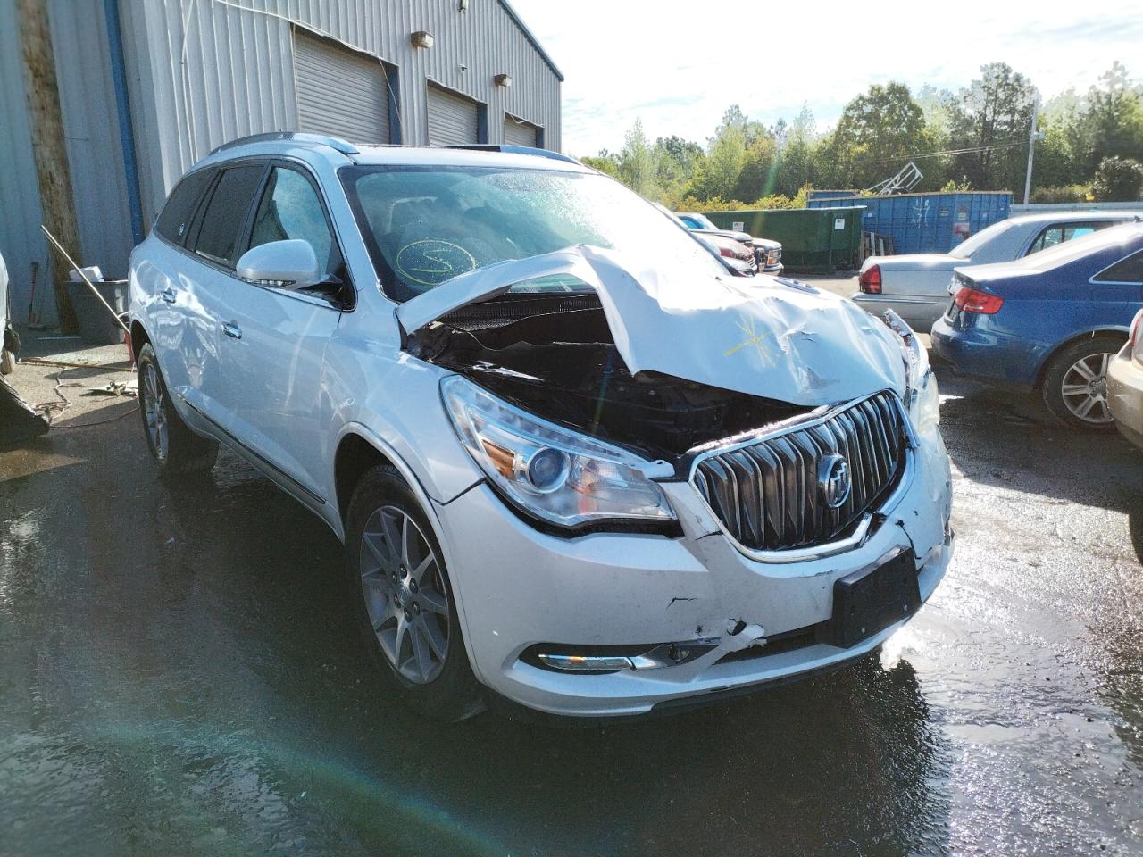 BUICK ENCLAVE 2016 with VIN 5GAKRBKD9GJ348766 - Photo from auction