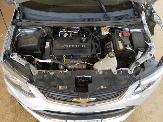 Photo 7 from auction – 2018 CHEVROLET SONIC LT with VIN 1G1JD5SH6J4140663