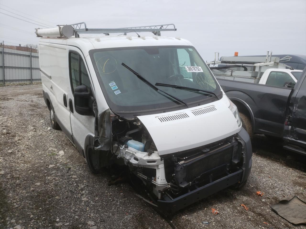 RAM PROMASTER 2014 with VIN 3C6TRVAG5EE124914 - Photo from auction