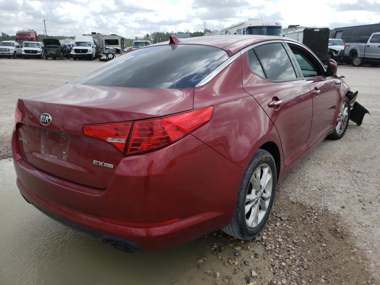 Photo 4 from auction – 2013 KIA OPTIMA EX with VIN 5XXGN4A74DG146277