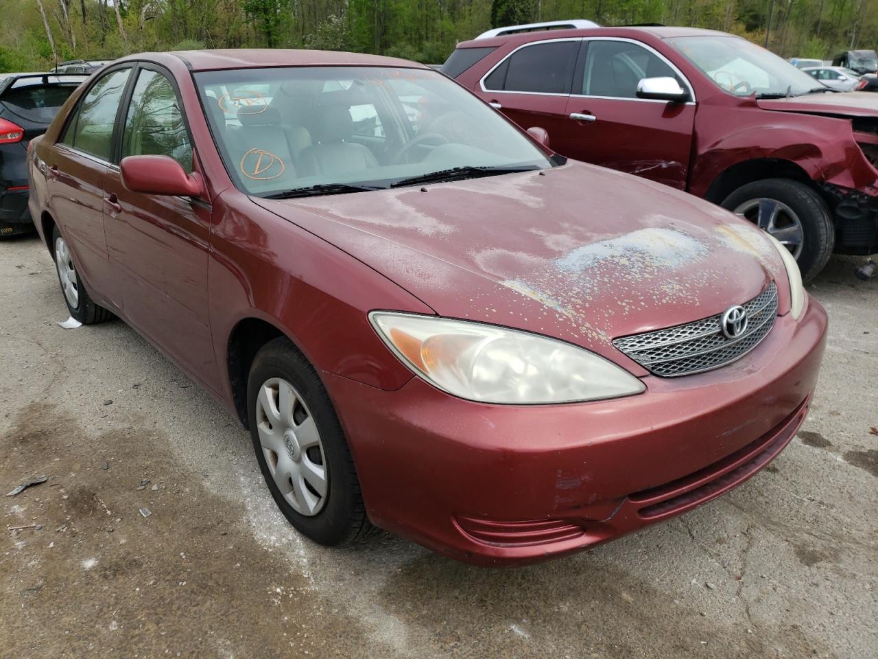 TOYOTA CAMRY LE 2002 with VIN 4T1BE32K32U014637 - Photo from auction