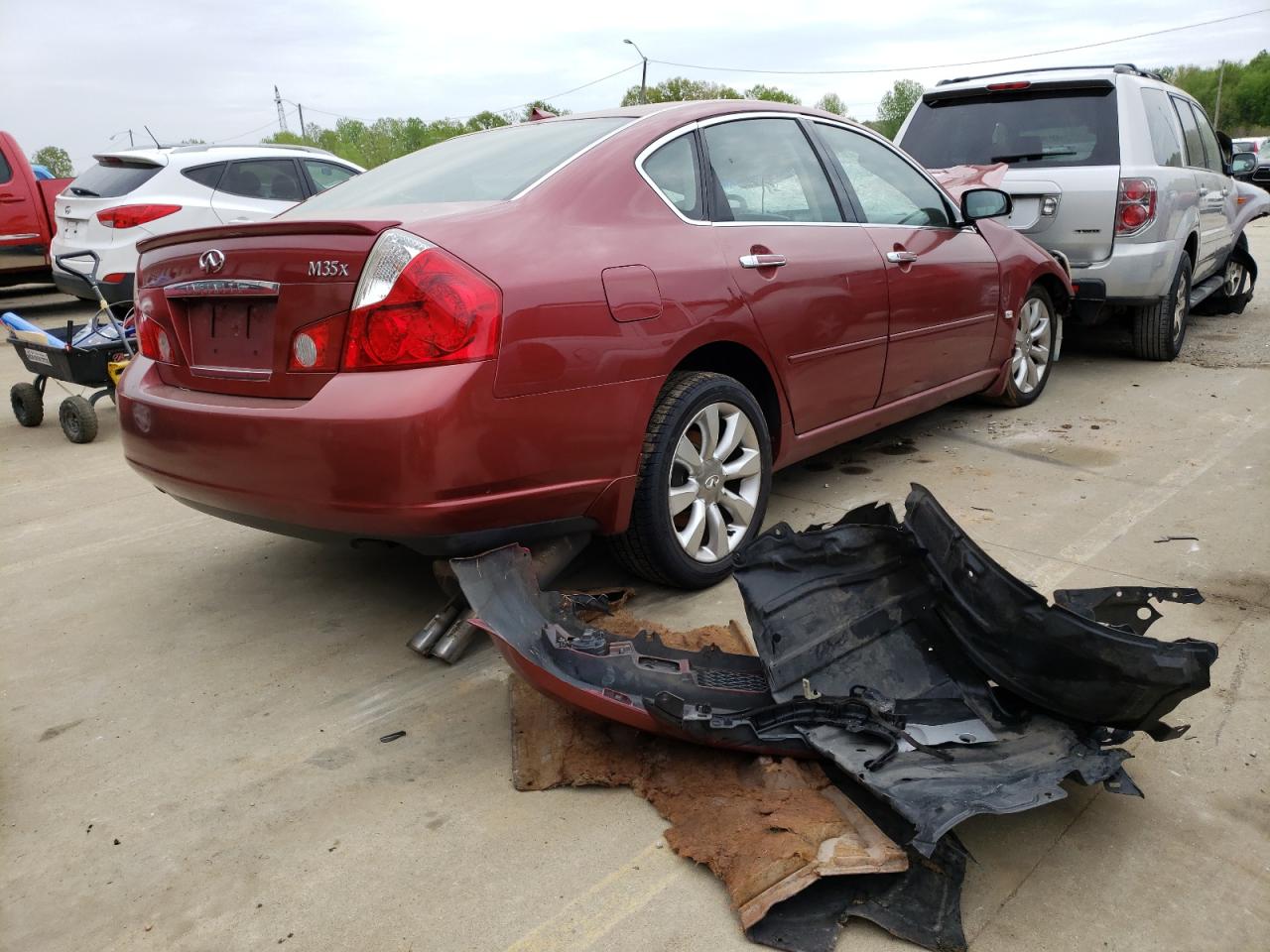 Photo 10 from auction – 2007 INFINITI M35 BASE with VIN JNKAY01F47M460618