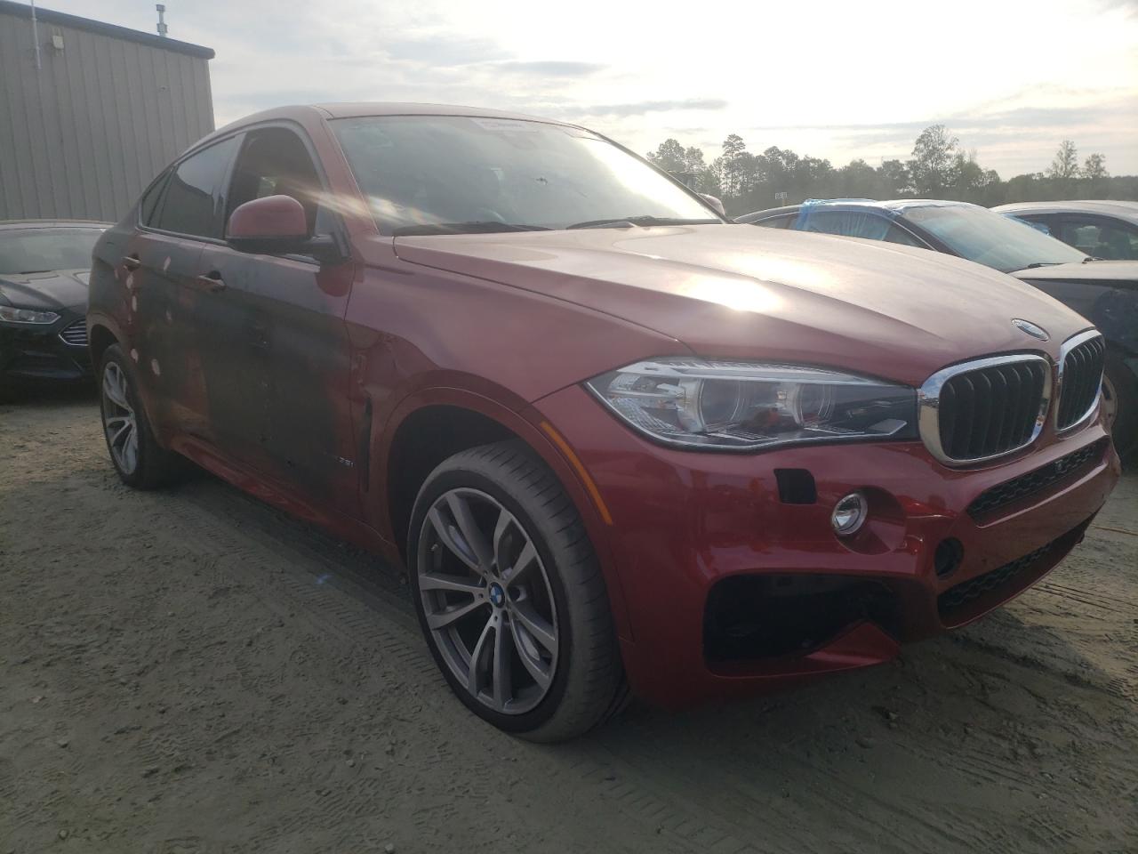 BMW X6 XDRIVE3 2016 with VIN 5UXKU2C53G0N79736 - Photo from auction