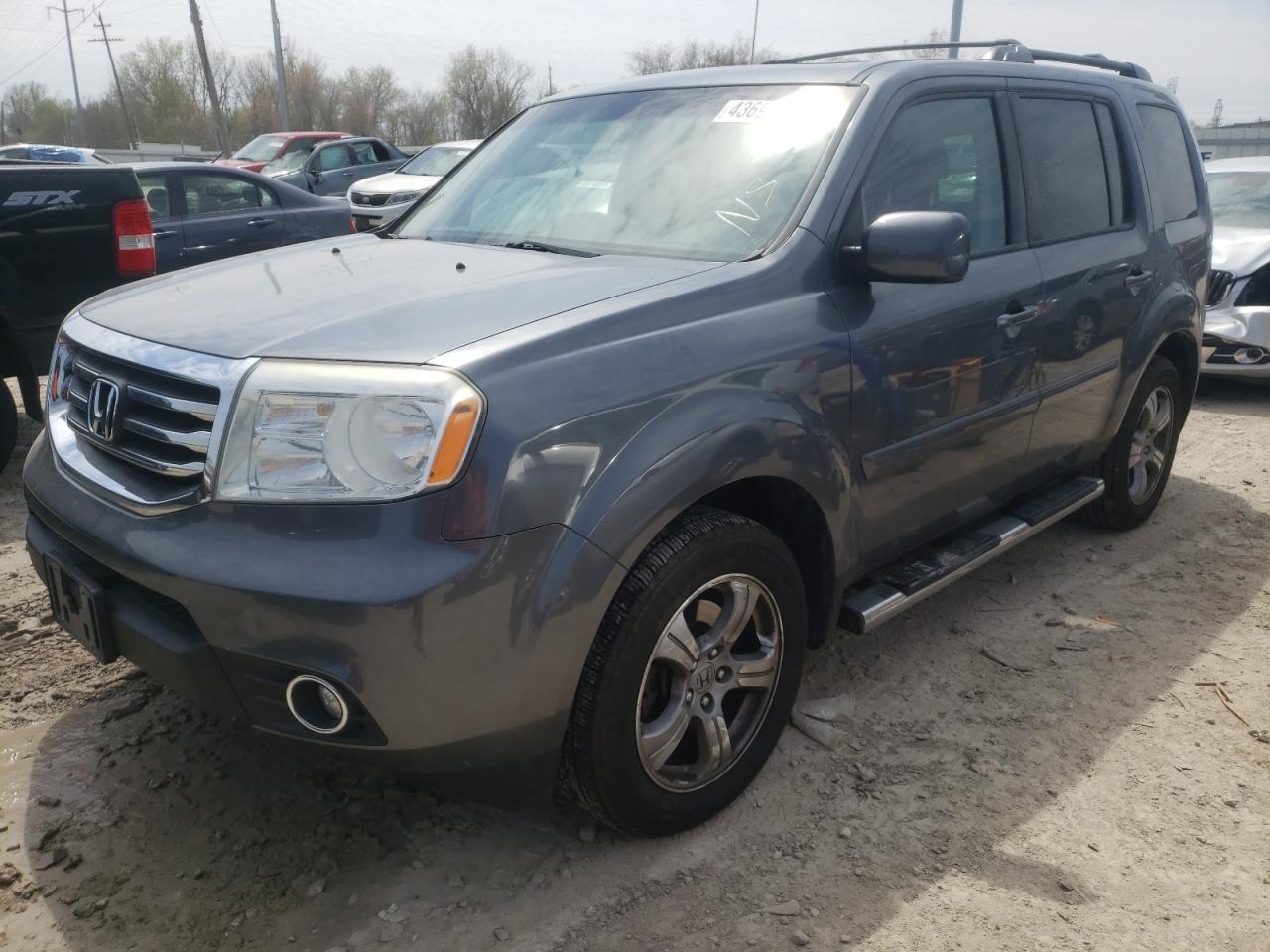 Photo 2 from auction – 2013 HONDA PILOT EXL with VIN 5FNYF4H58DB049737