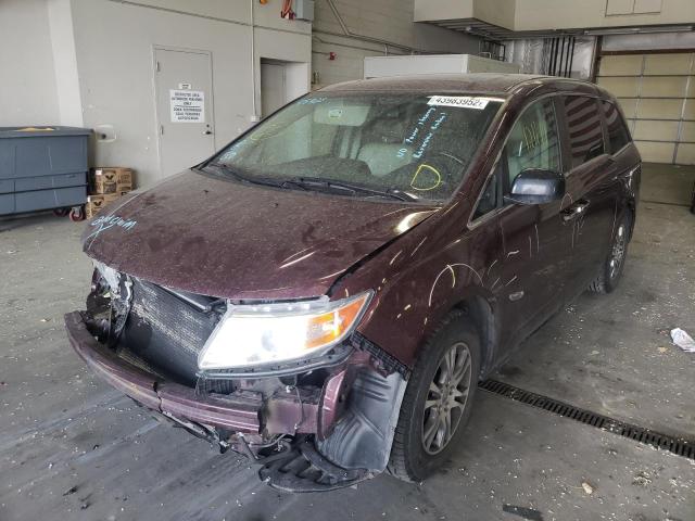 Photo 2 from auction – 2013 HONDA ODYSSEY EX with VIN 5FNRL5H61DB007602