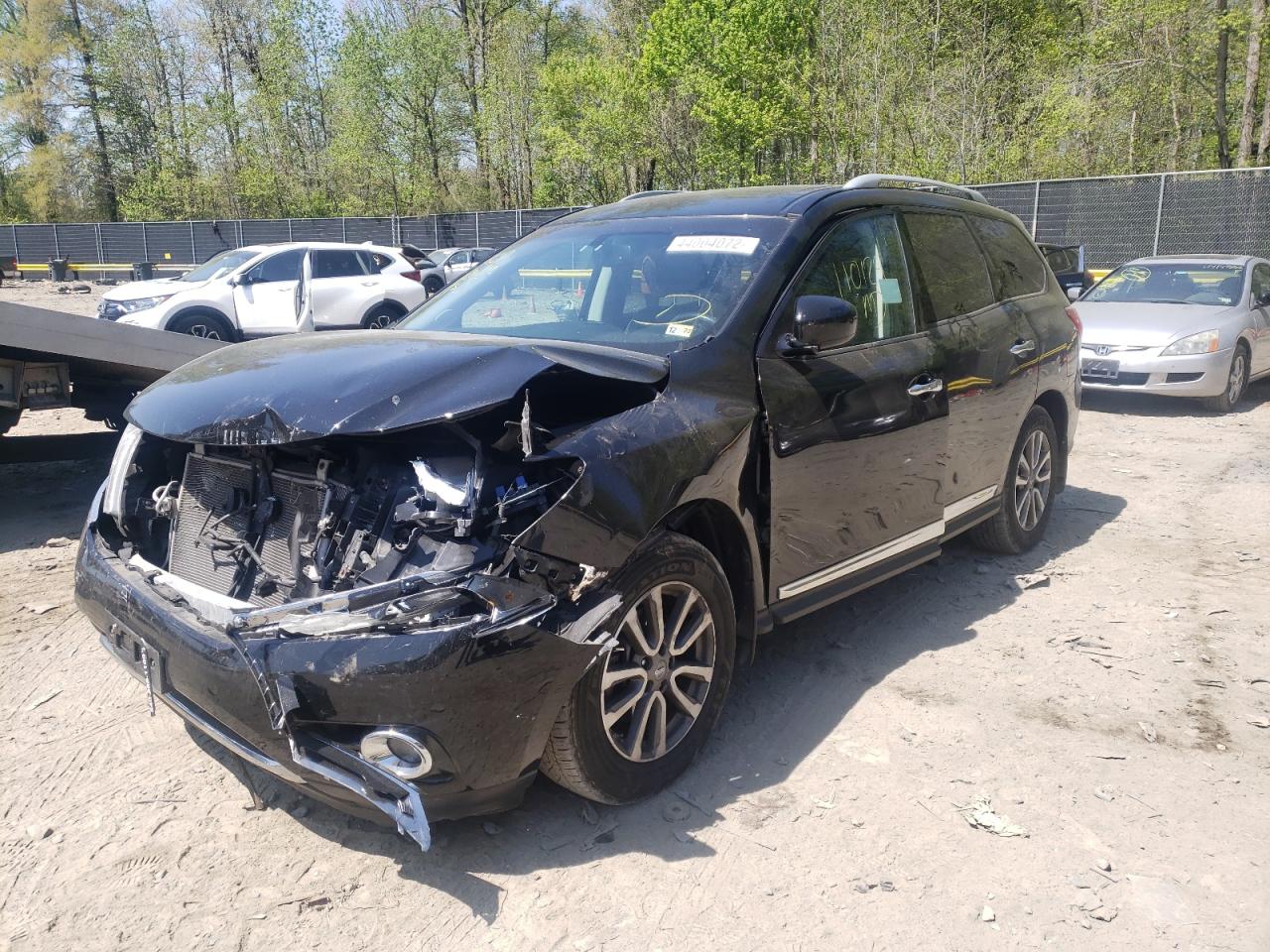 Photo 2 from auction – 2014 NISSAN PATHFINDER with VIN 5N1AR2MM8EC729237