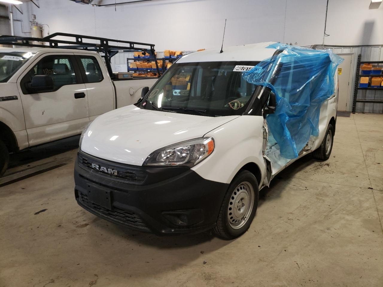 Photo 2 from auction – 2021 RAM PROMASTER with VIN ZFBHRFAB0M6T80782
