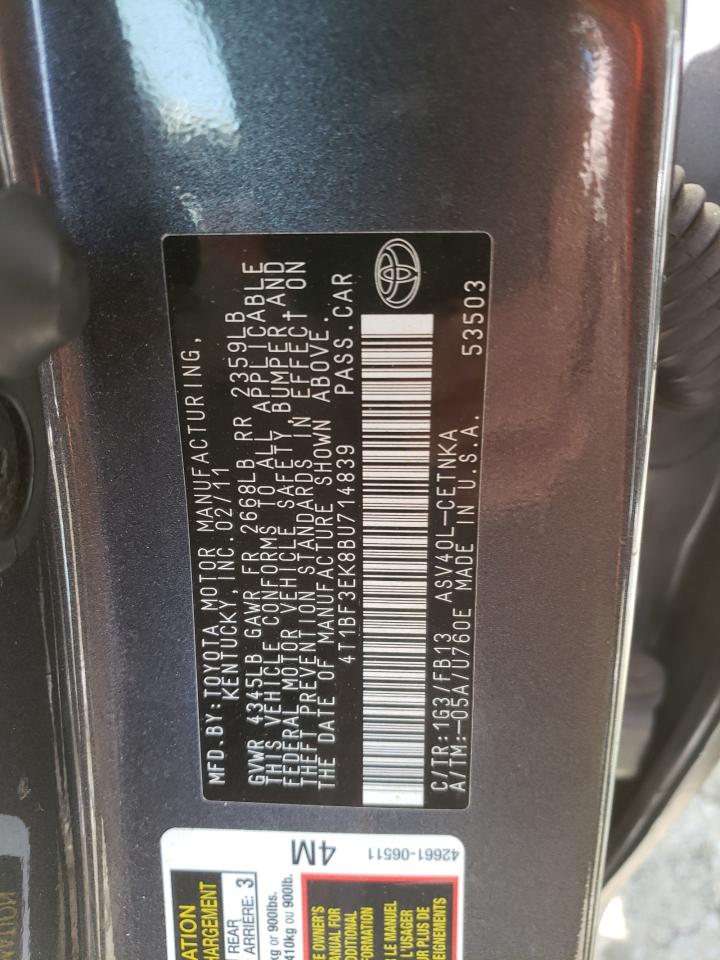 Photo 10 from auction – 2006 TOYOTA CAMRY BASE with VIN 4T1BF3EK8BU714839
