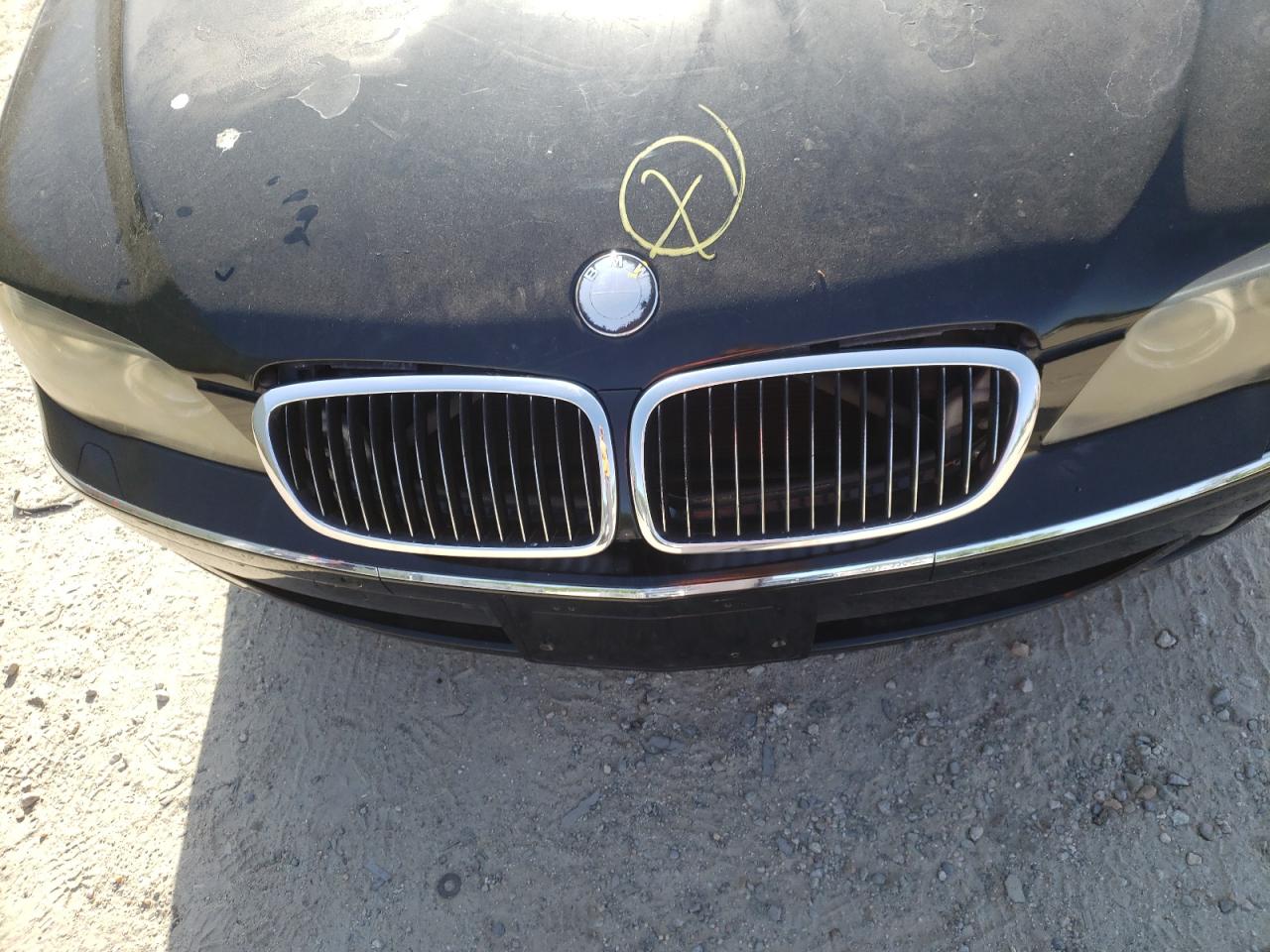 Photo 10 from auction – 2006 BMW 750 LI with VIN WBAHN83556DT28667