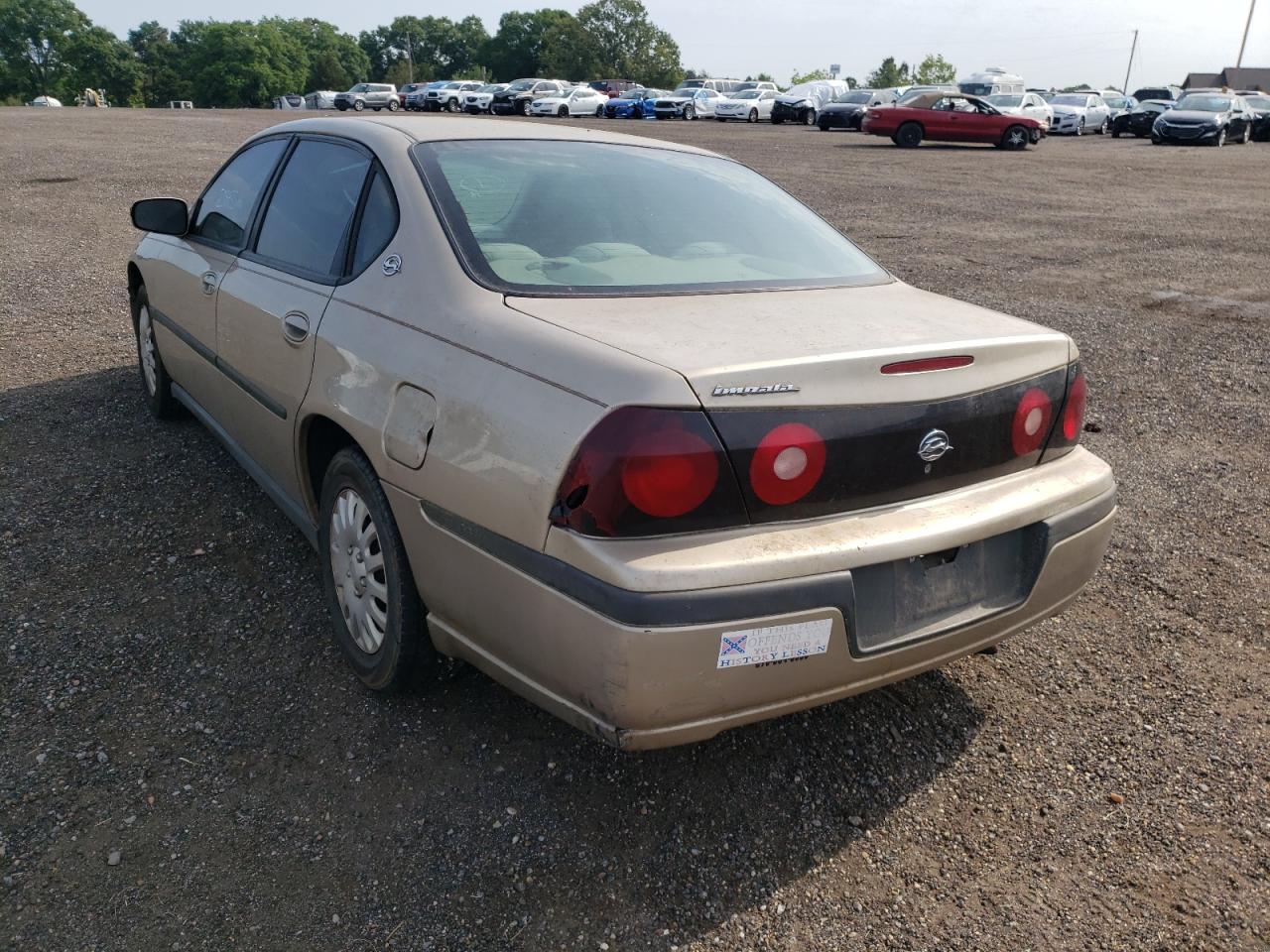 Photo 3 from auction – 2005 CHEVROLET IMPALA with VIN 2G1WF52EX59119159