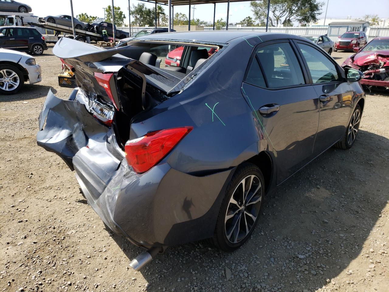 Photo 4 from auction – 2017 TOYOTA COROLLA L with VIN 5YFBURHE4HP589671