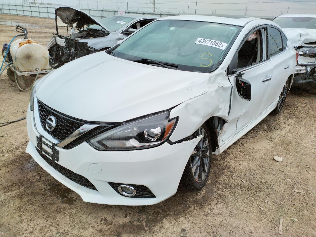 Photo 2 from auction – 2017 NISSAN SENTRA SR with VIN 3N1CB7APXHY232007