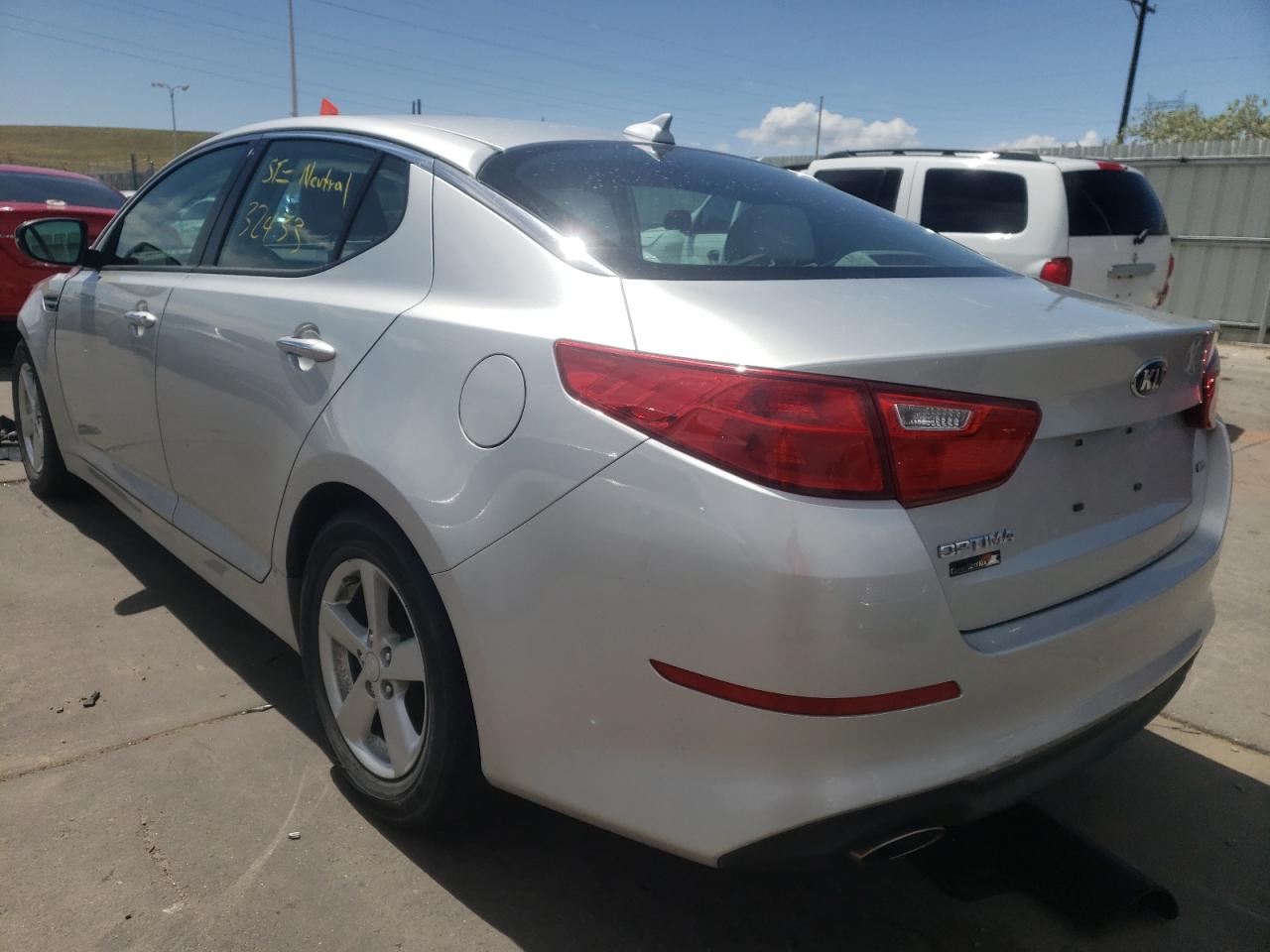 Photo 3 from auction – 2014 KIA OPTIMA LX with VIN KNAGM4A75E5470151
