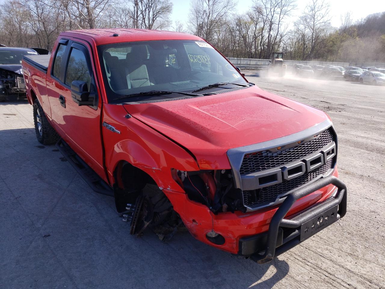 FORD F150 SUPER 2014 with VIN 1FTFX1EF9EFA75941 - Photo from auction