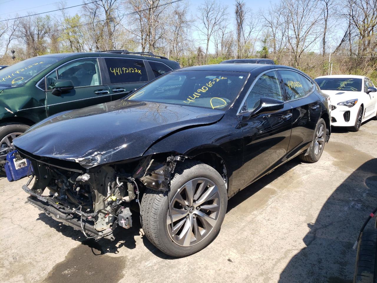 Photo 2 from auction – 2020 LEXUS LS 500 BAS with VIN JTHD51GF5L5007552