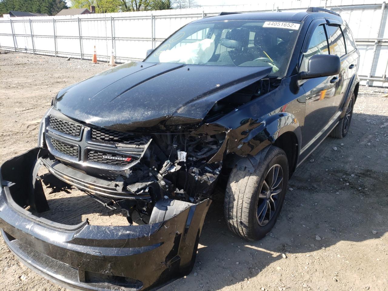 Photo 2 from auction – 2017 DODGE JOURNEY SE with VIN 3C4PDCAB4HT599598