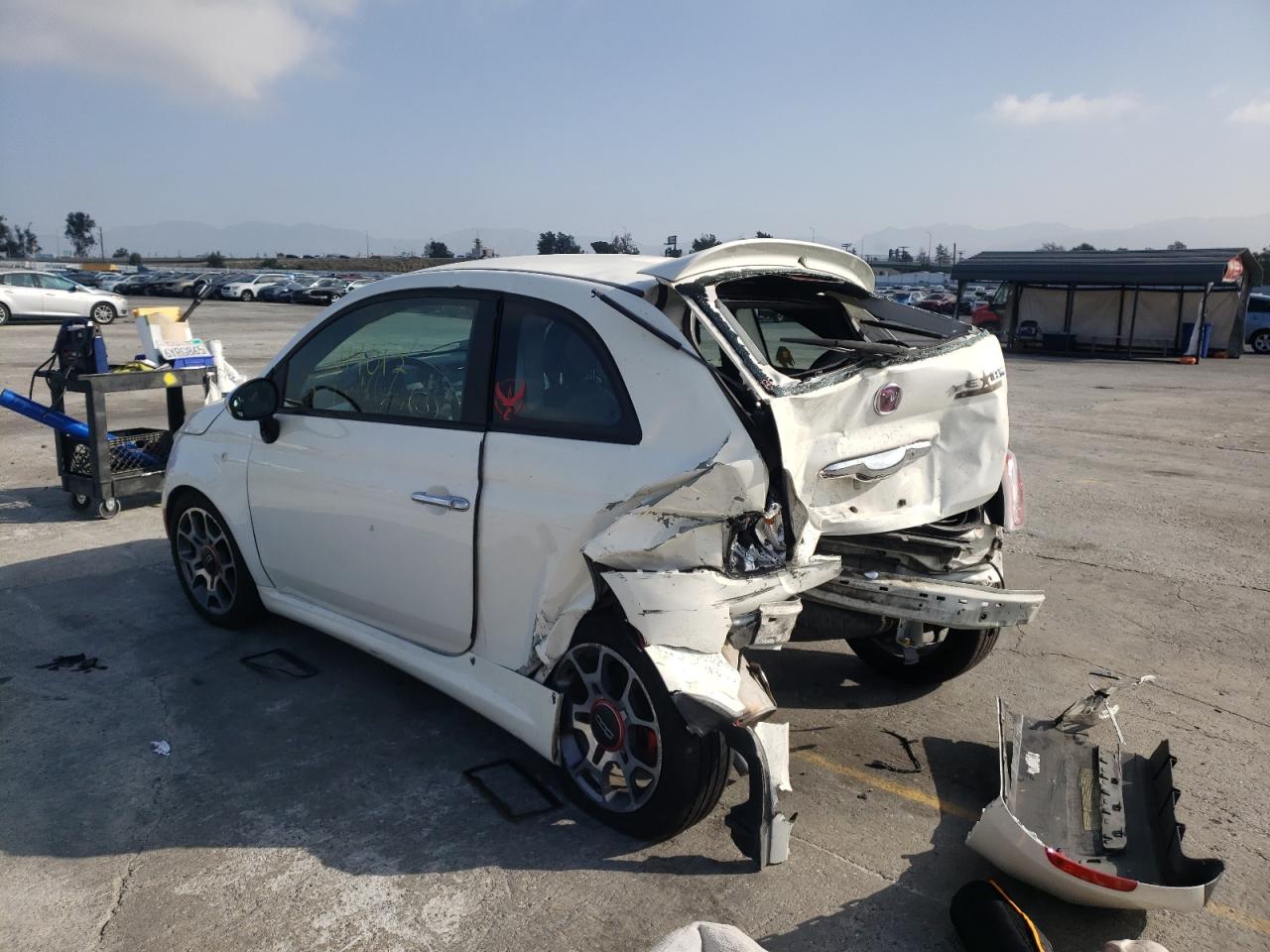 Photo 3 from auction – 2012 FIAT 500 SPORT with VIN 3C3CFFBR0CT347849