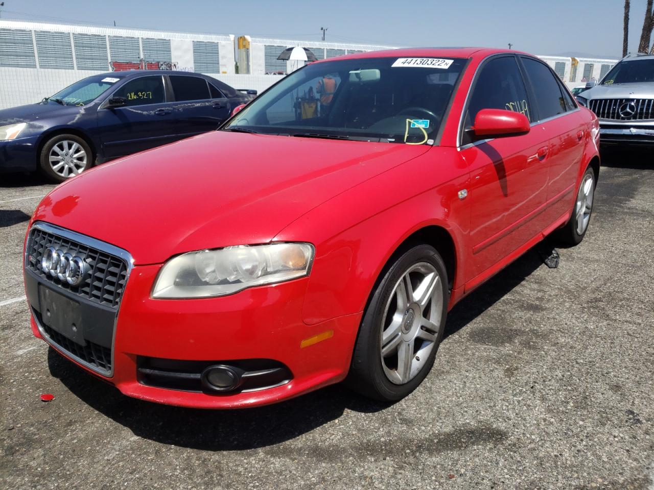 Photo 2 from auction – 2008 AUDI A4 2.0T with VIN WAUAF78E38A038174