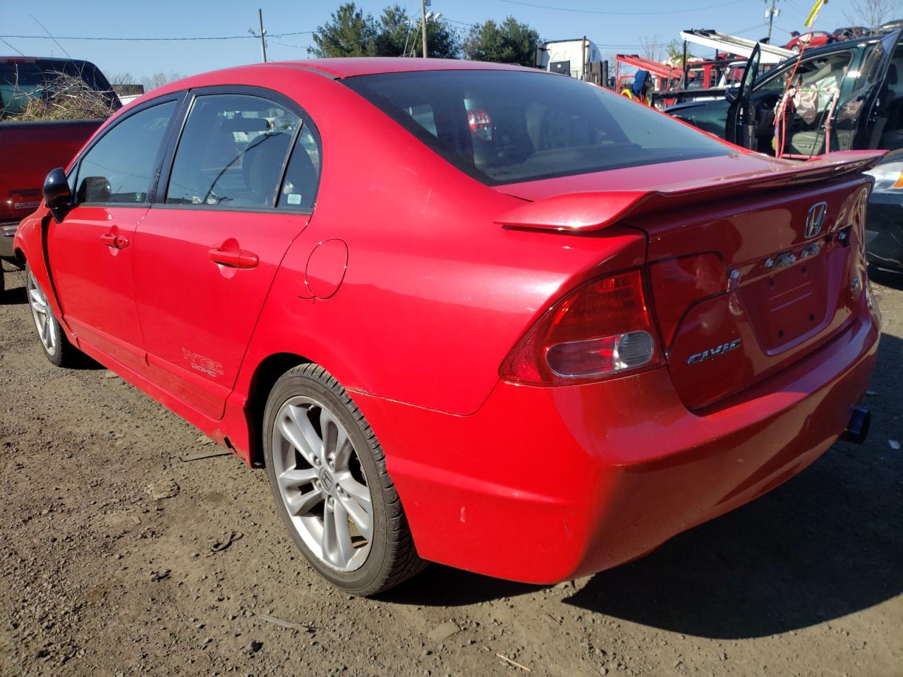 Photo 3 from auction – 2008 HONDA CIVIC SI with VIN 2HGFA55558H710528
