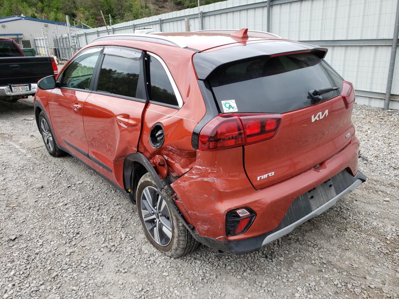 Photo 3 from auction – 2022 KIA NIRO LX with VIN KNDCB3LC3N5499191