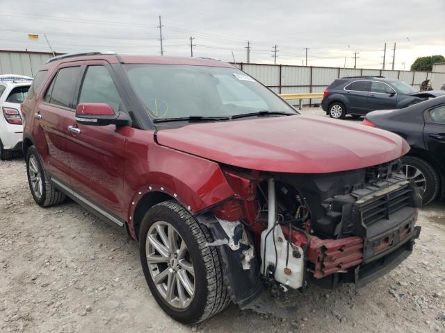 FORD EXPLORER L 2017 with VIN 1FM5K7F8XHGE10633 - Photo from auction