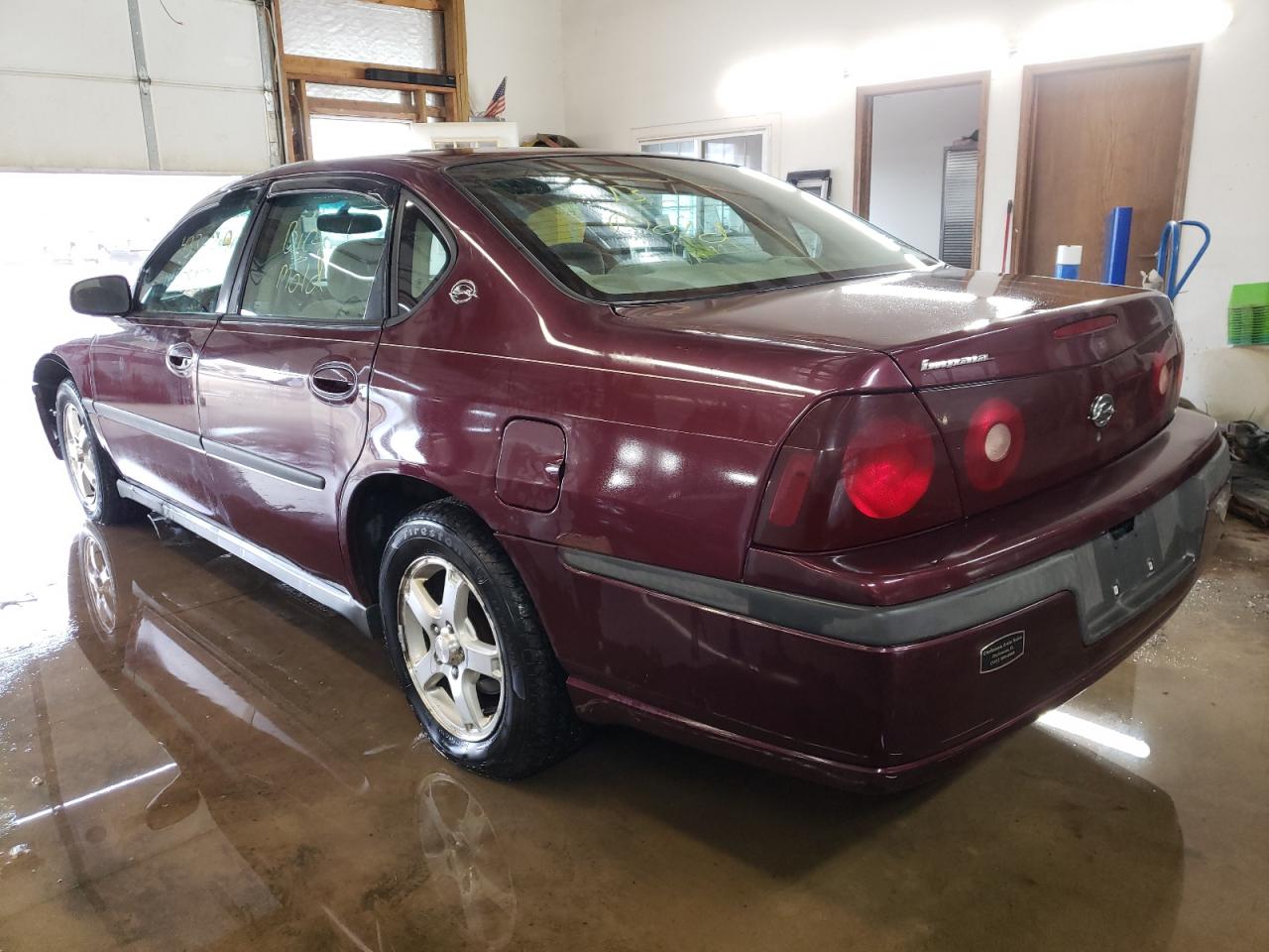 Photo 3 from auction – 2003 CHEVROLET IMPALA with VIN 2G1WF52E239350036