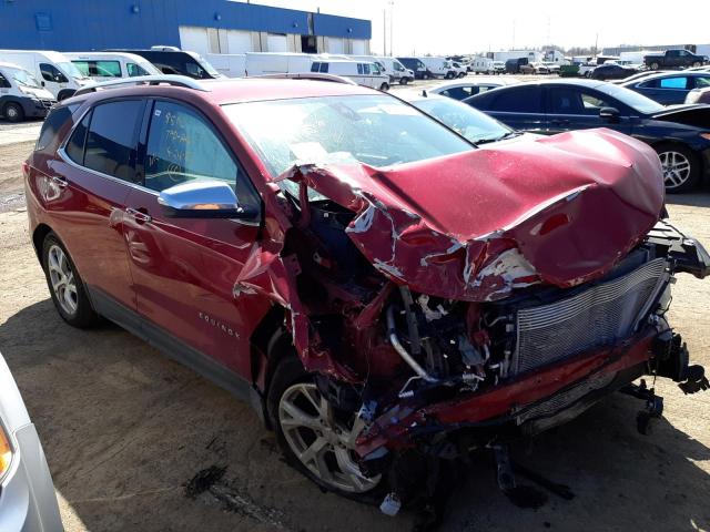 CHEVROLET EQUINOX PR 2020 with VIN 3GNAXNEVXLS503833 - Photo from auction