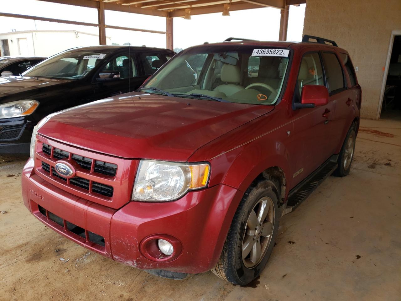 Photo 2 from auction – 2008 FORD ESCAPE LIM with VIN 1FMCU04158KD56637